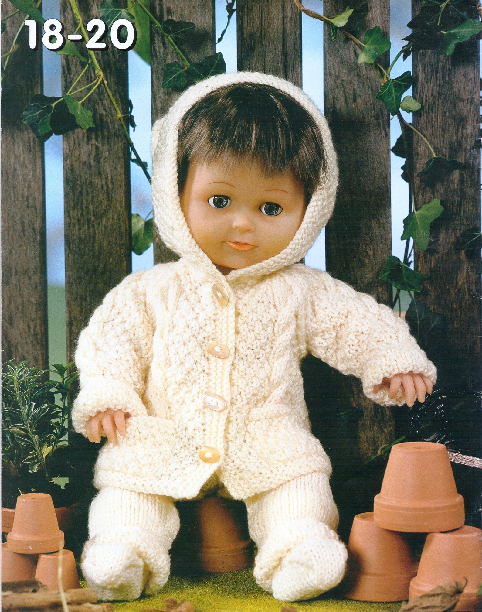8 X Baby Dolls Knitting Patterns 8 X Outfits Dress Coat Etsy UK