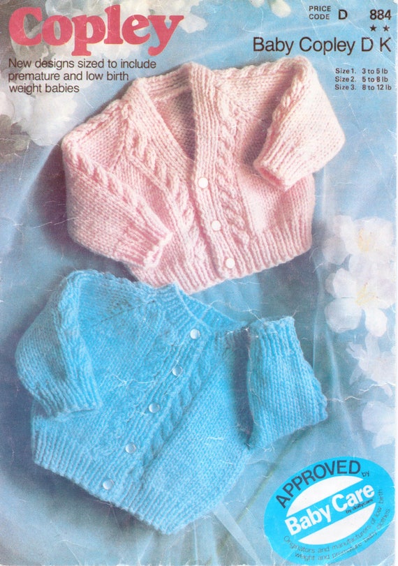 cable knit baby cardigan