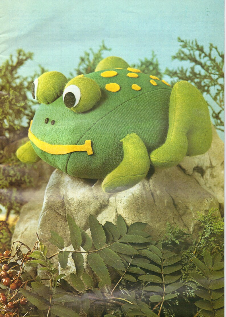 10 X TOY SEWING PATTERN Vintage Chart Sewing Pattern Dog Etsy