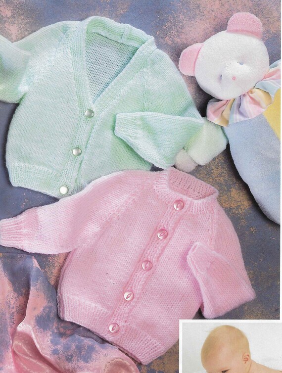 12 X Premature Baby 4 PLY DK Knitting Pattern PDF Newborn Early