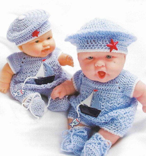 baby doll hat crochet pattern