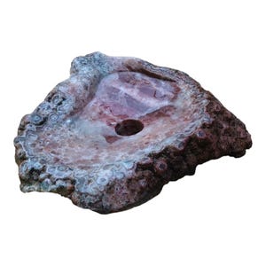 wash basin geode stone