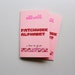 All Well Patchwork Alphabet Print Risograph Zine - Etsy