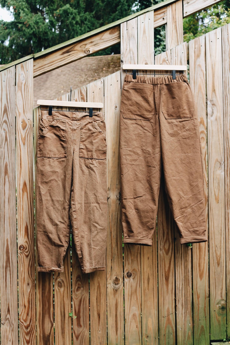 All Well Studio Pants Sewing Pattern Etsy