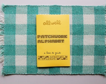 All Well Patchwork Alphabet Printable Zine + Digital File