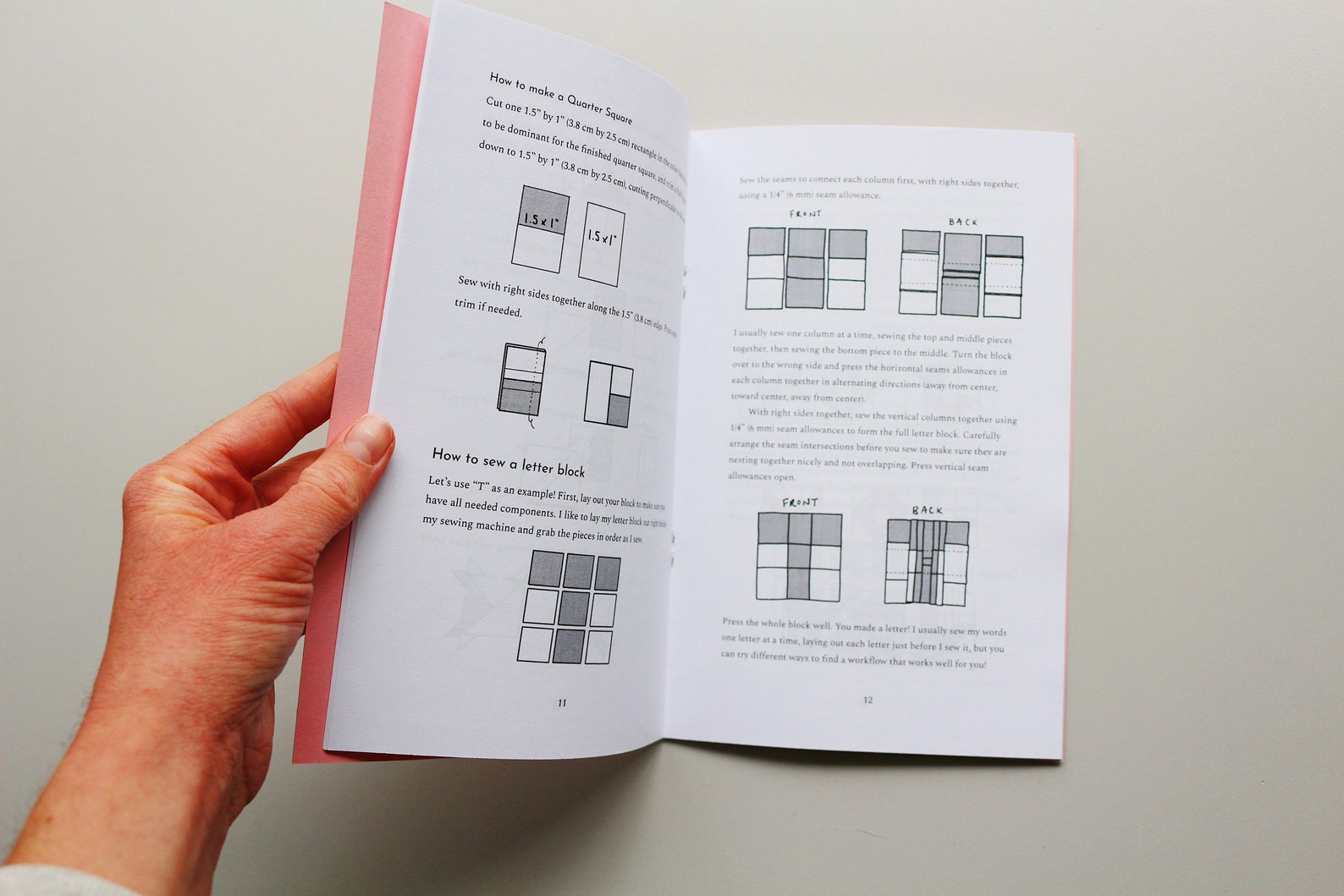 All Well Patchwork Alphabet Printable Zine Digital File - Etsy