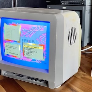 Monitor Commodore 1901 Retro gaming CRT Amiga C64/128 retro PC ekran monitora