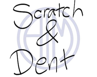 Scratch and Dent Sale!