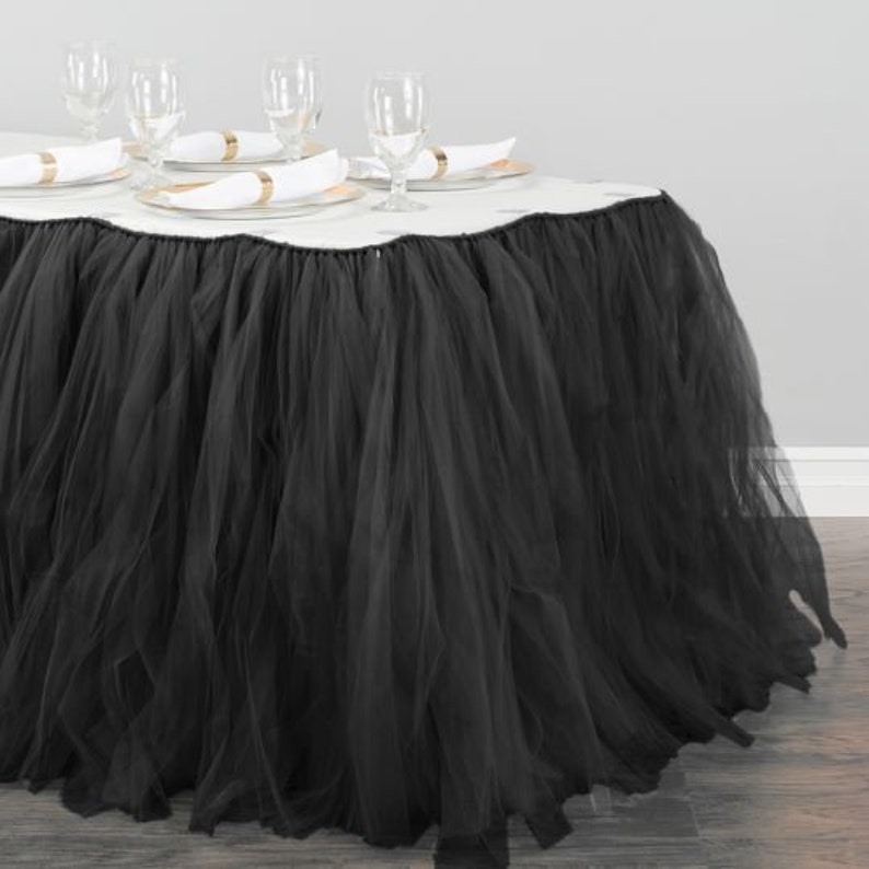 14 Ft. Tulle Tutu Table Skirt Etsy