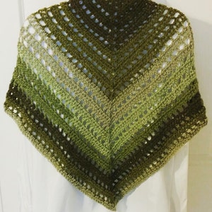 Lacy Triangle Shawl