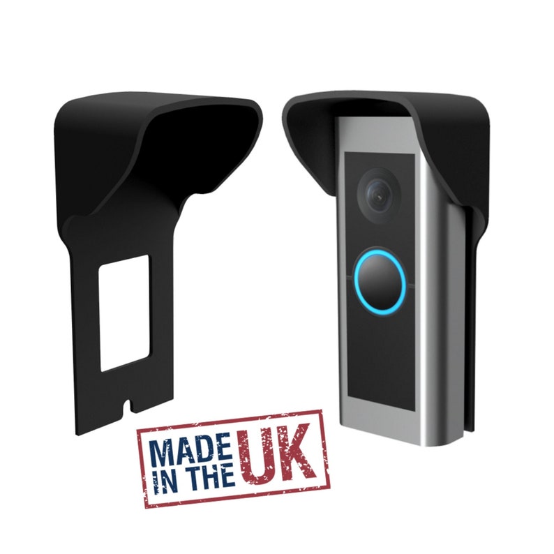 Ring Doorbell Pro & Pro 2 Slim Rain Cover V2 Hood Weather Shield Sun