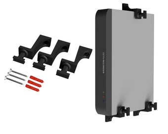 Universal Wall Mounting Brackets for Router Switch Freeview Sky Virgin Mini PC Apple TV Netgear Tp-Link Dvr Nvr Cctv for Hikvision Hilook