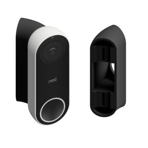 Mars Outpost 45 Degree Corner Mount For Nest Doorbell Wired 1st Generation Corner Mount Point Doorbell Camera For Best View