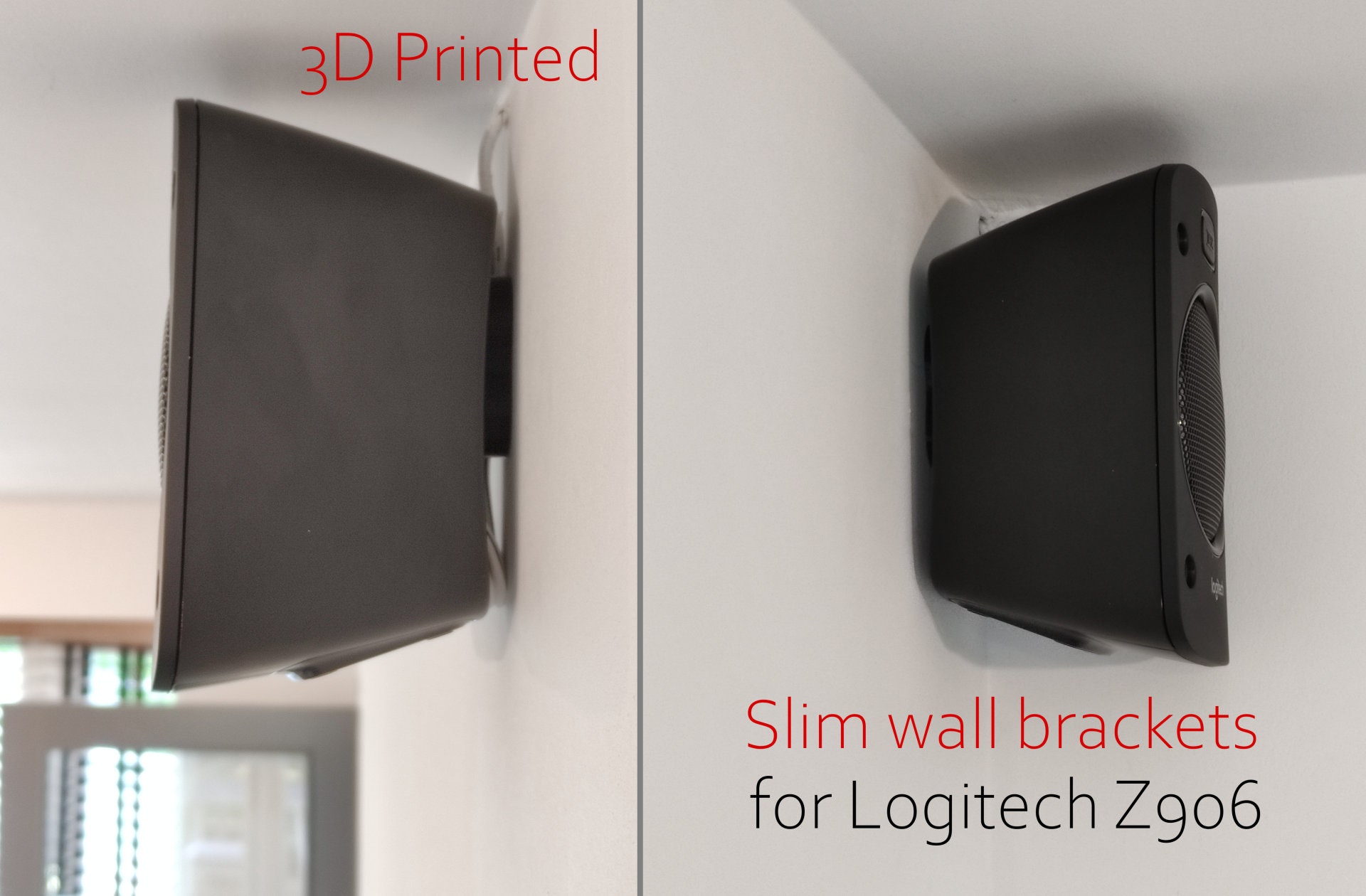 Logitech z906 wall mount brackets india hot sale