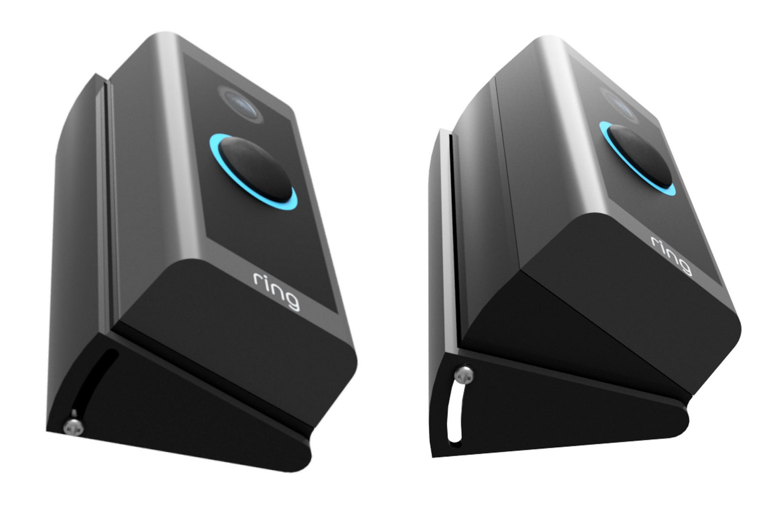 Ring Doorbell Wired Corner Adjustable Mounting Bracket Wedge 20 45