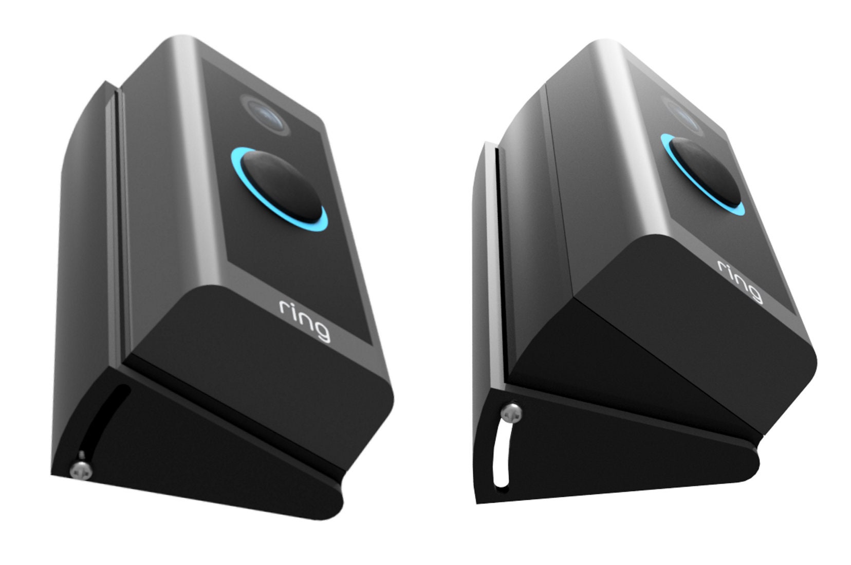 Ring Doorbell Wired Corner Adjustable Mounting Bracket Wedge 20 45