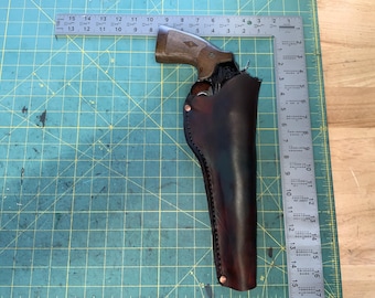 Smith & Wesson N frame revolver cross draw holster