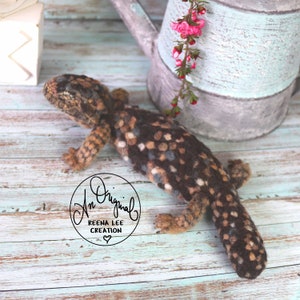 Needle Felting Tutorial Baby Shingleback
