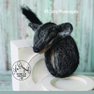 Needle Felting Tutorial Baby Phascogale