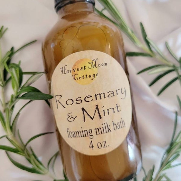 Rosemary & Mint Foaming Milk Bath