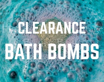 CLEARANCE BATH BOMBS!