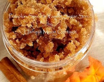Pumpkin Spice and Vanilla Sugar Scrub