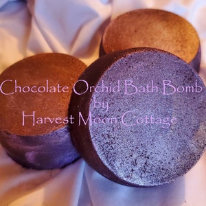 Chocolate Orchid Bath Bomb