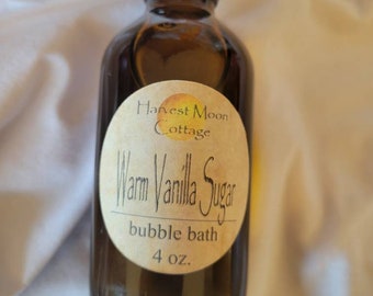 Warm Vanilla Sugar Bubble Bath