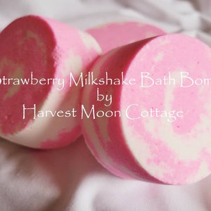 Strawberry Milkshake Bath Bomb