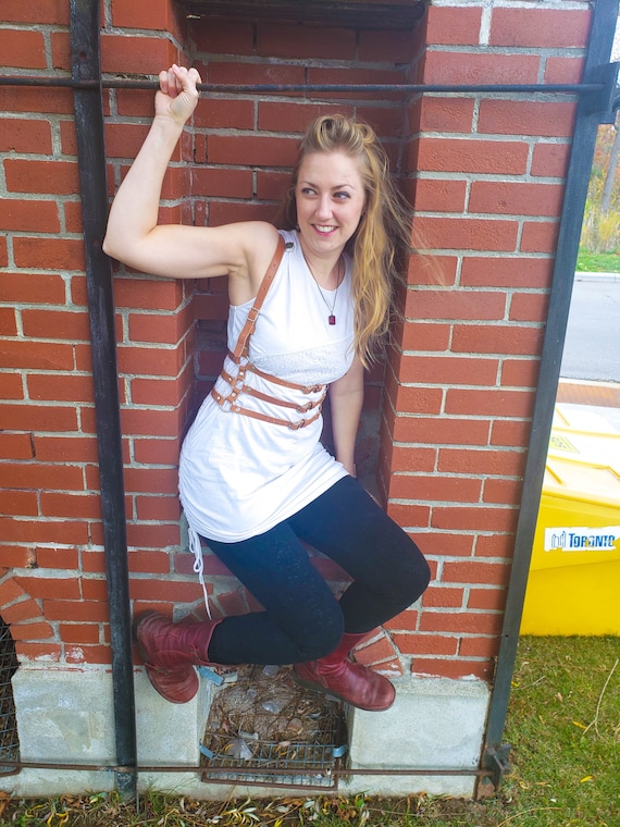 suspender harness waist belt