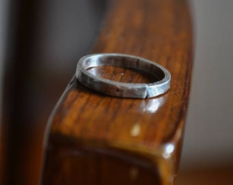 Oxidized Silver Ring