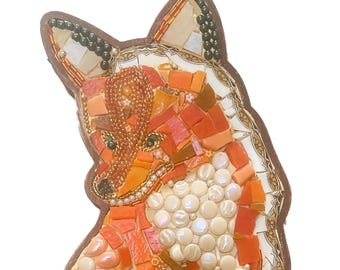 Mosaic Fox Art