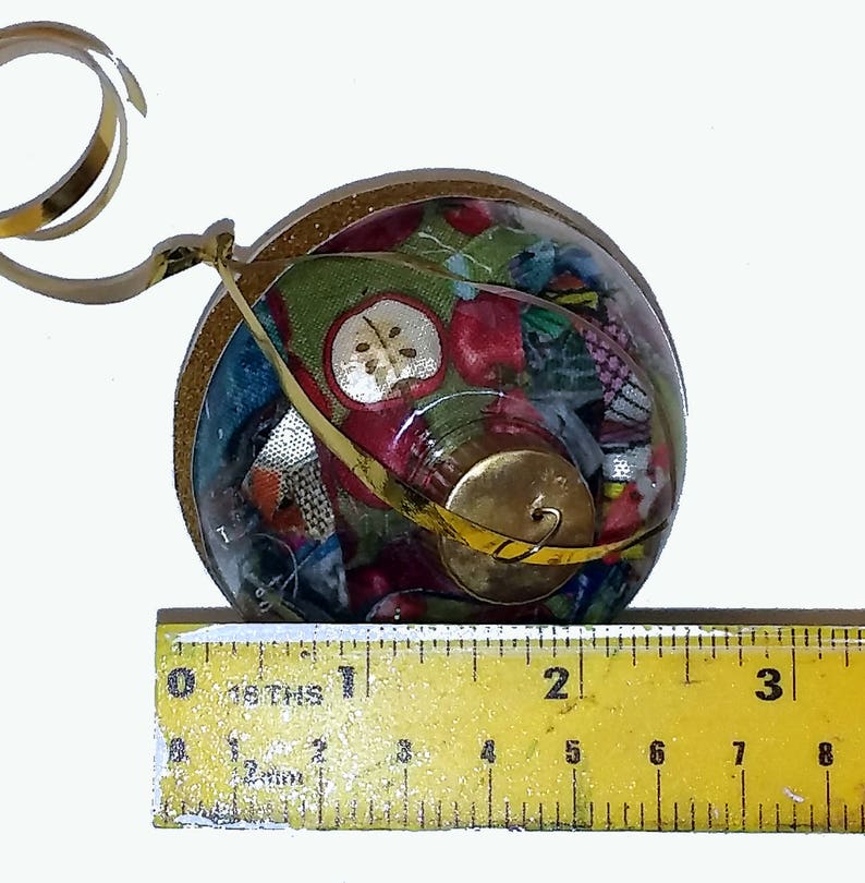 Unbreakable Christmas Tree Ornaments Plastic Handdecorated Etsy