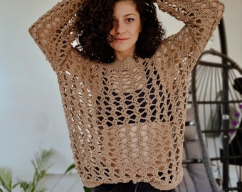 Crochet Pattern//Dune Top