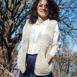 Crochet Pattern//Shepherd Vest