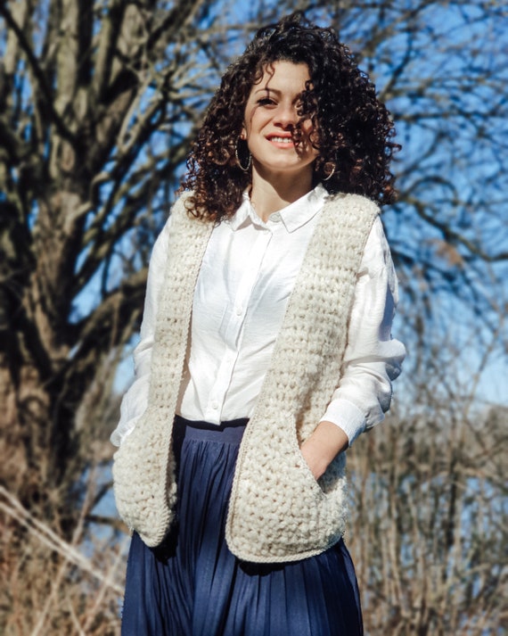Crochet Pattern//shepherd Vest - Etsy