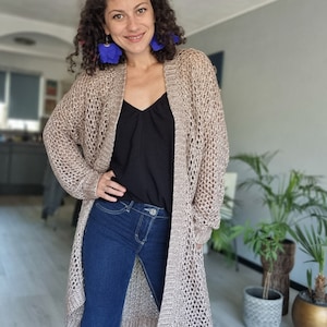 Good Vibes Cardigan // Crochet Pattern