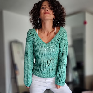 Crochet Pattern//Porto Sweater