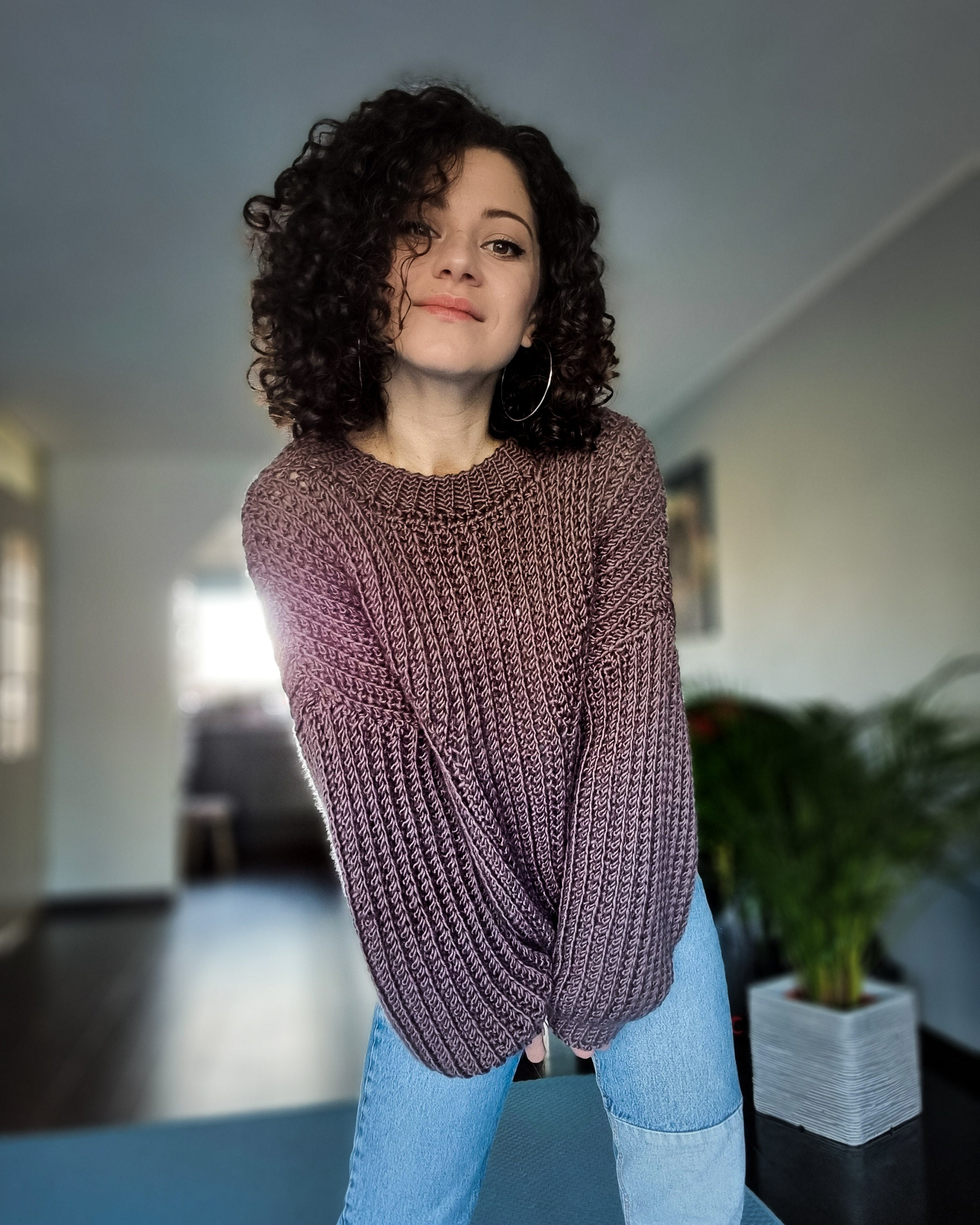 Crochet Pattern//cold Brew Sweater | Etsy