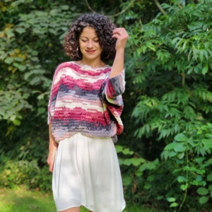 Crochet Pattern//Bat Wings Sweater