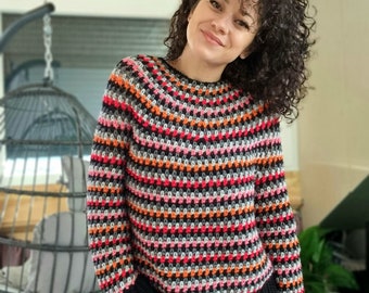 Crochet Pattern // Lava Pullover