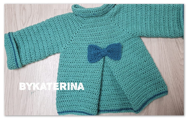 Crochet Pattern for Baby Girl Cardigan image 2