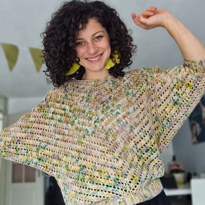 Crochet Pattern // Starry Night Blouse image 3