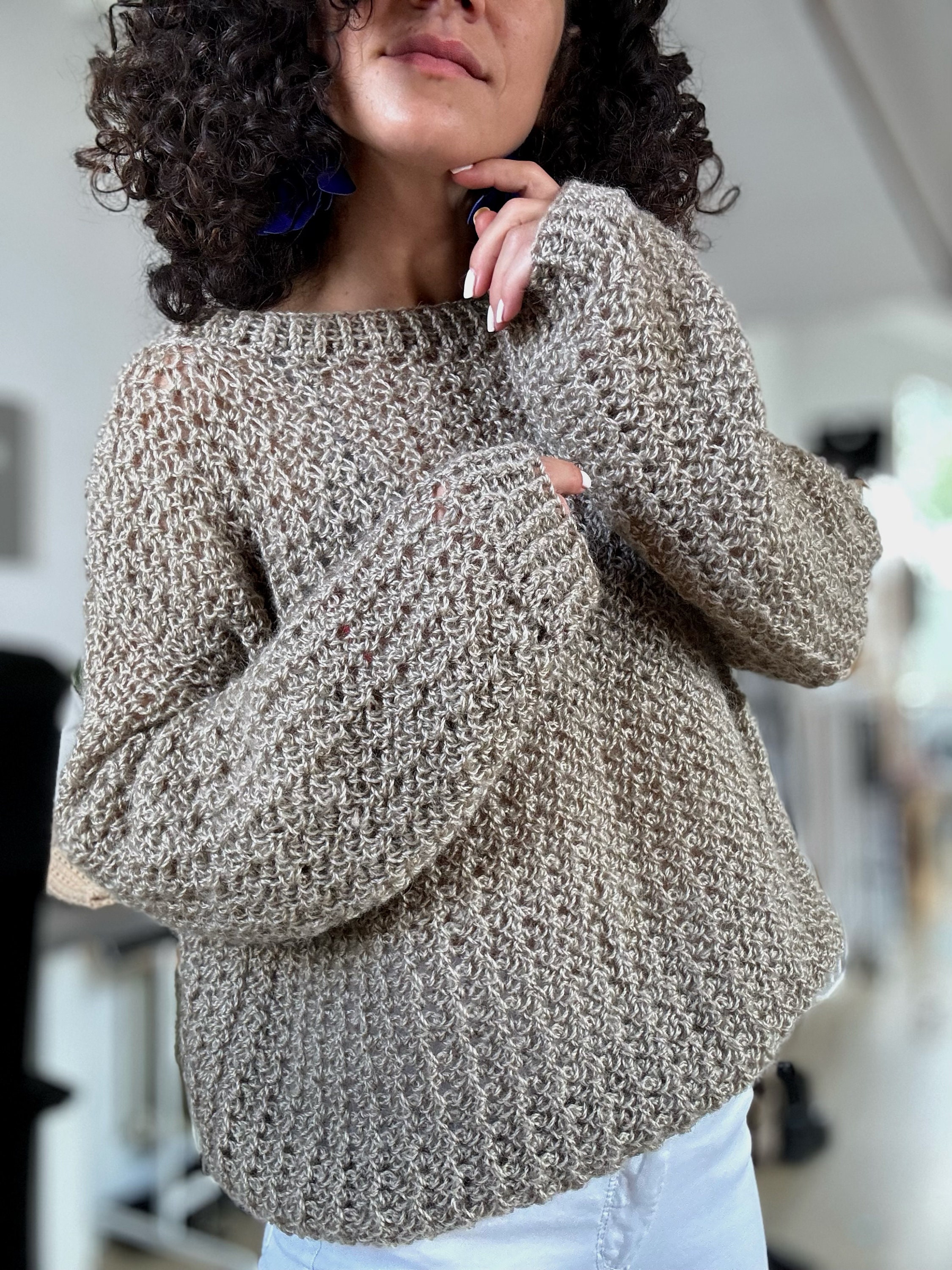 Crochet Pattern // Amira Sweater - Etsy