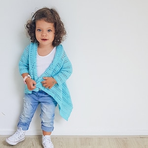 Crochet Pattern//Blue Sky Cardi