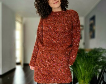 Crochet Pattern//Sprinkles Sweater and Skirt