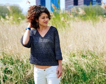 Crochet Pattern//Waw Precious Sweater