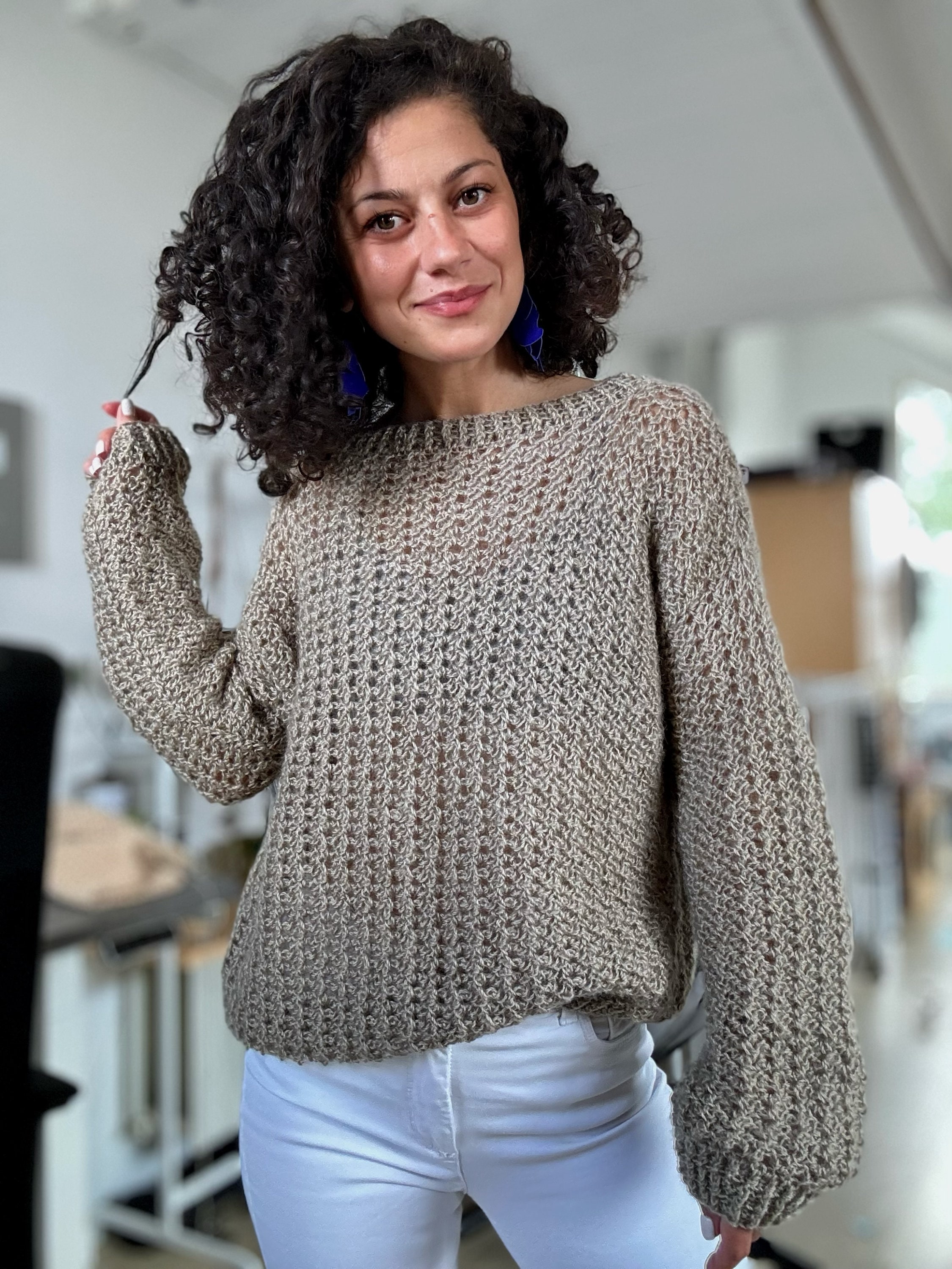 Crochet Pattern // Amira Sweater - Etsy