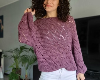 Crochet Pattern//My Precious Sweater