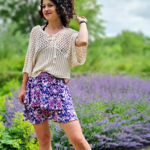 Cochet Pattern//Pieris Blouse